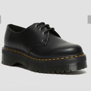 Dr. Martens 1461 Smooth Leather Platform Shoes